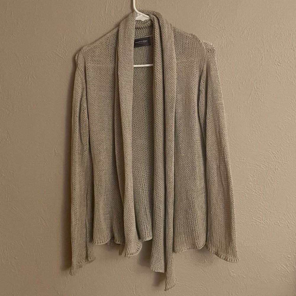 Wooden Ships drapey shawl cardigan